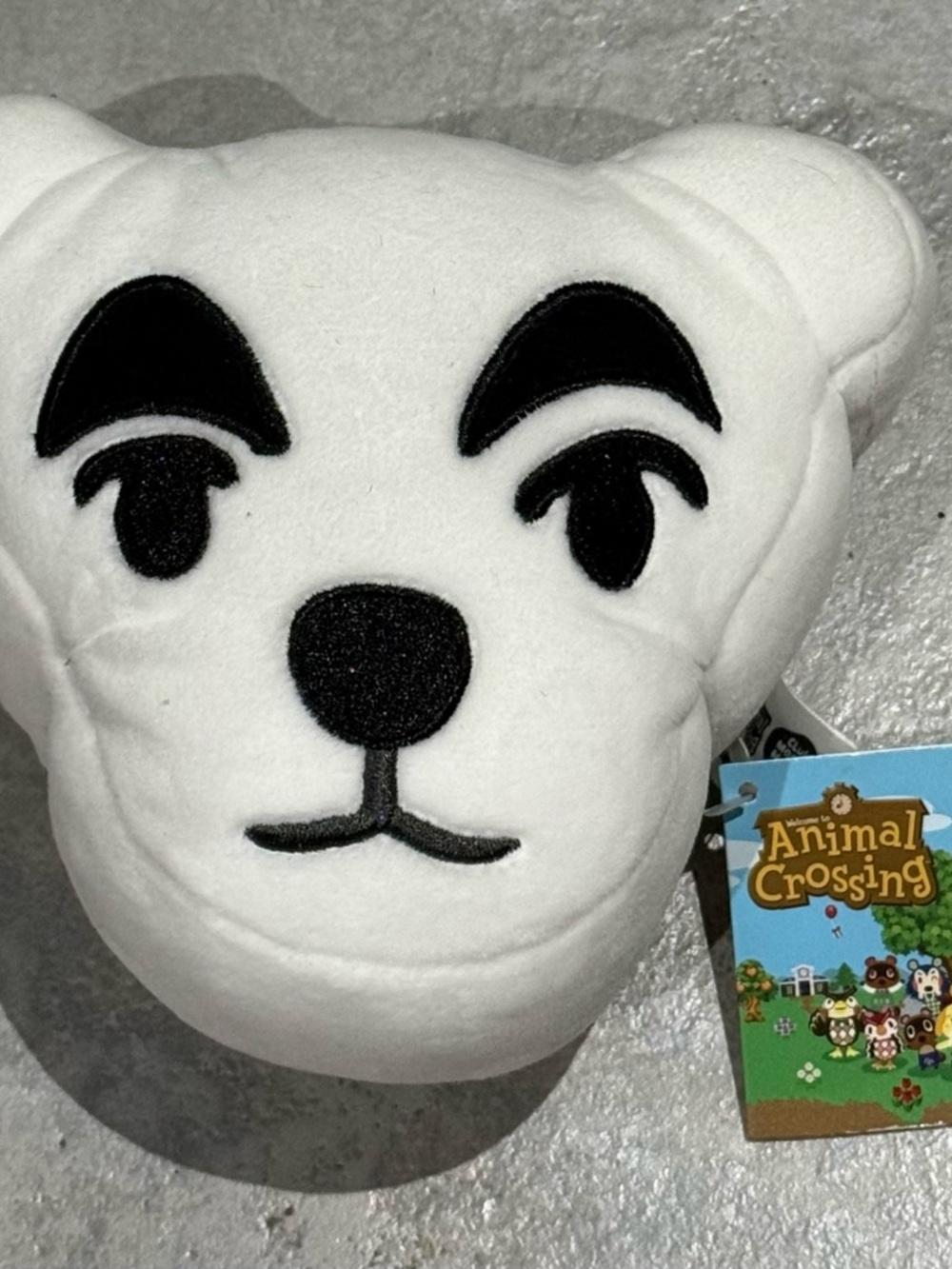 Animal Crossing K.K. Slider Face Plush
